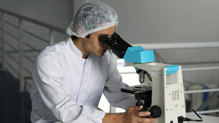 Scientist Preparing Pharmaceuticals for Temperature-Sensitive Shipping