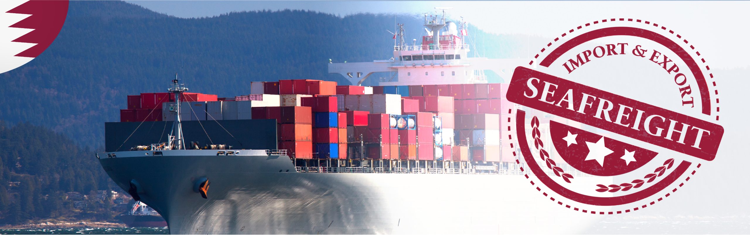 Qatar sea freight forwarding and shipping container services