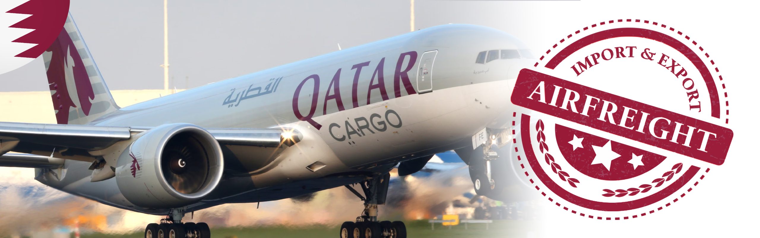 Qatar air freight services for import and export logistics